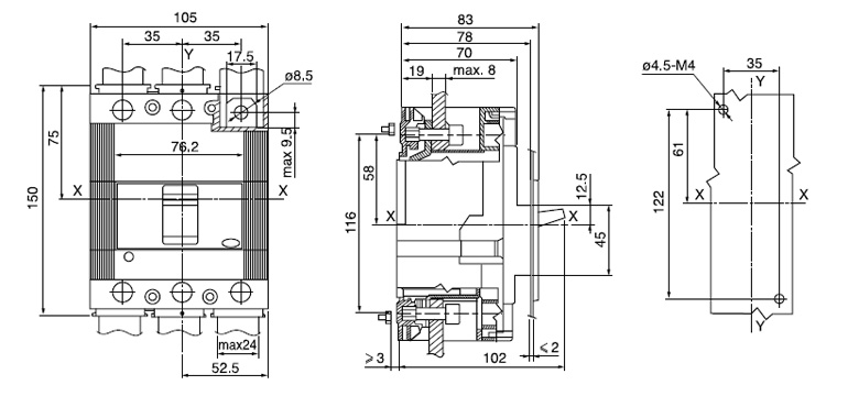 Dimensioned