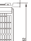 Compact high-performance Fan Heater CS 130 (Semiconductor) Dawing