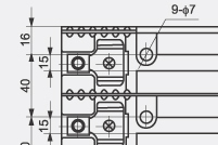 Cylindrical Fuse Bases FB19C-3J