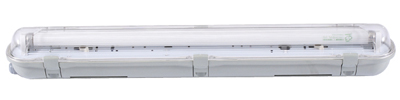 T8D Single Lamps 1x18W, 1x36W, 1x58W