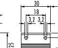 Small semiconductor Heater RC 016 Series Dawing